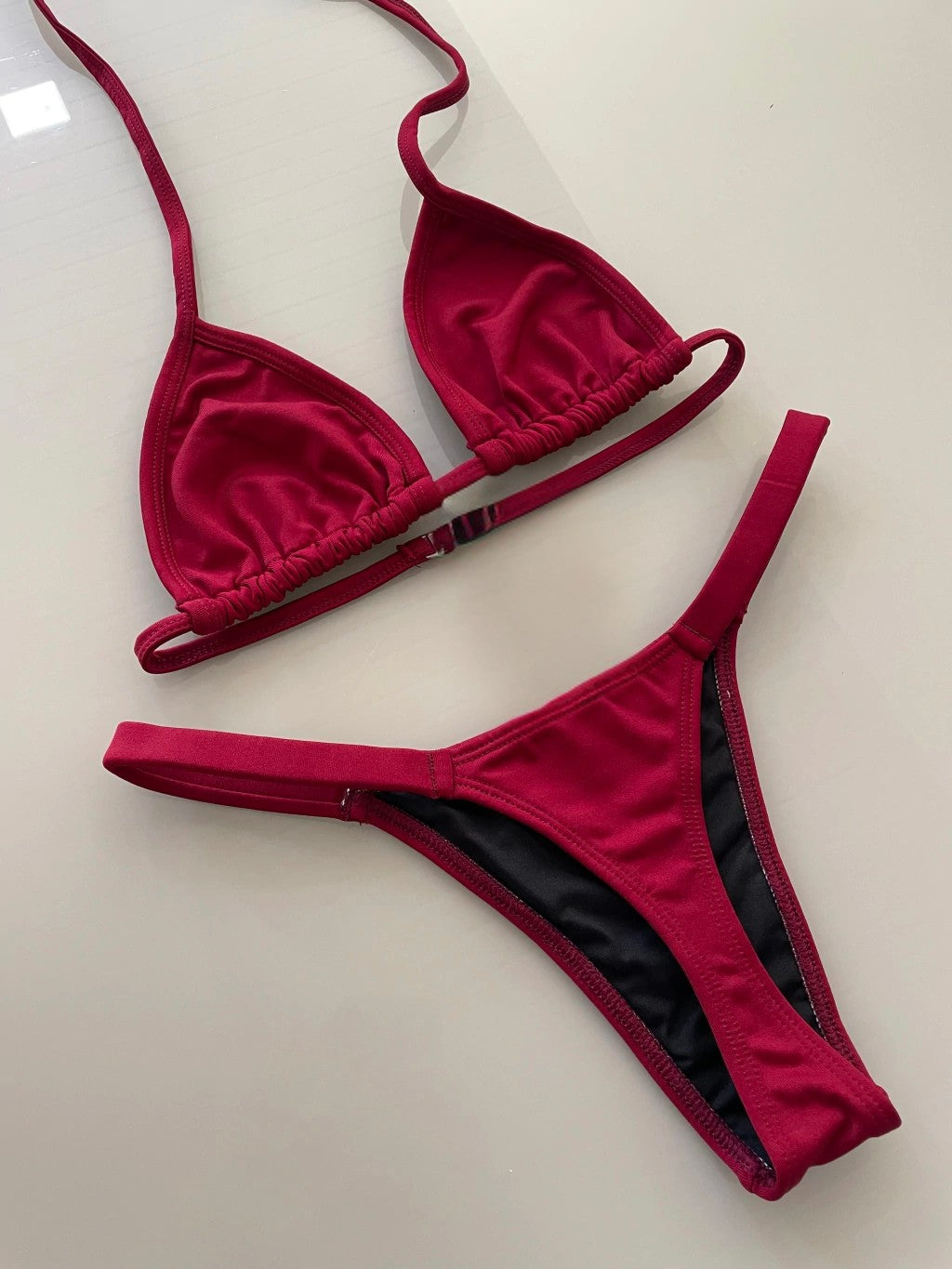 bikini fita de encaixe