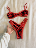 bikini wave rouge (pré-venda)