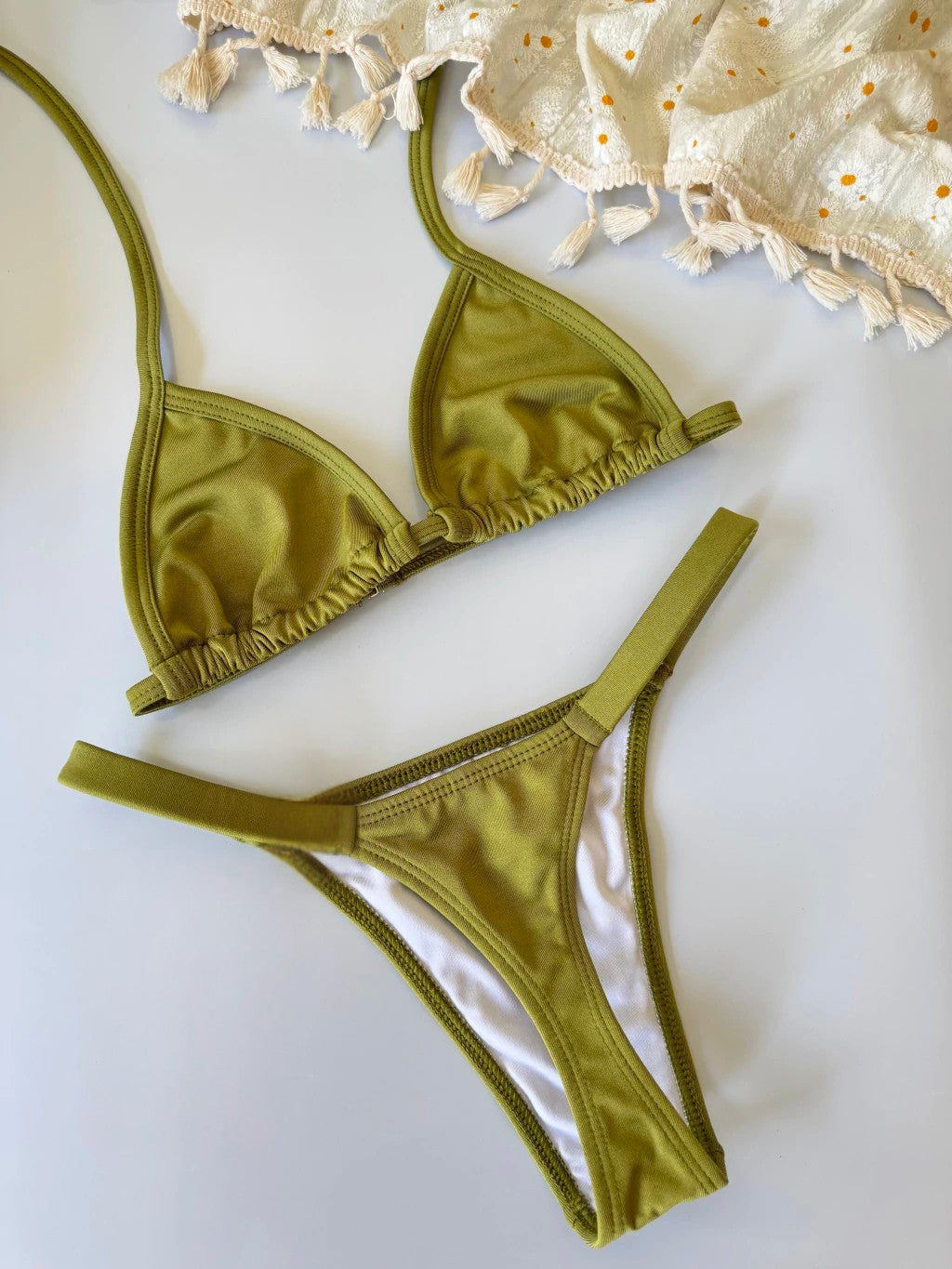 bikini fita de encaixe