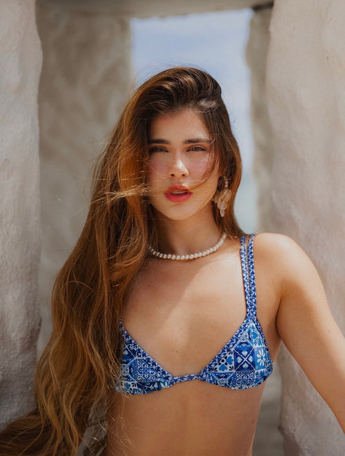 bikini alça dupla mare blue (pré-venda)