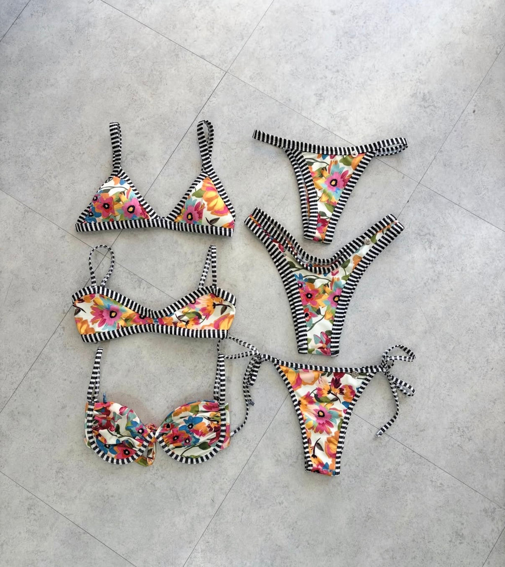bikini top fiori