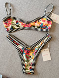 bikini top fiori