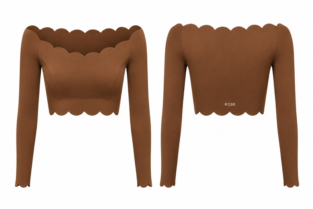 Crush Off Shoulder Long Sleeve Top