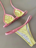 bikini fita de encaixe