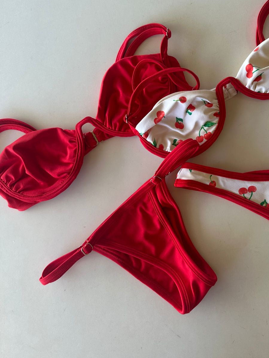 bikini butterfly vermelho