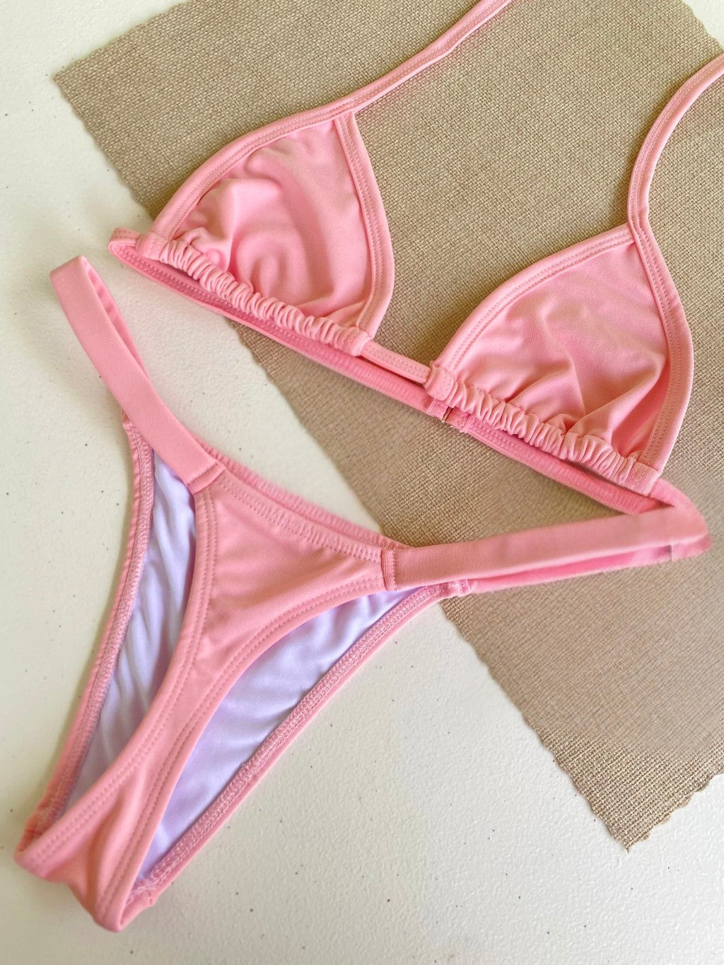 bikini fita de encaixe