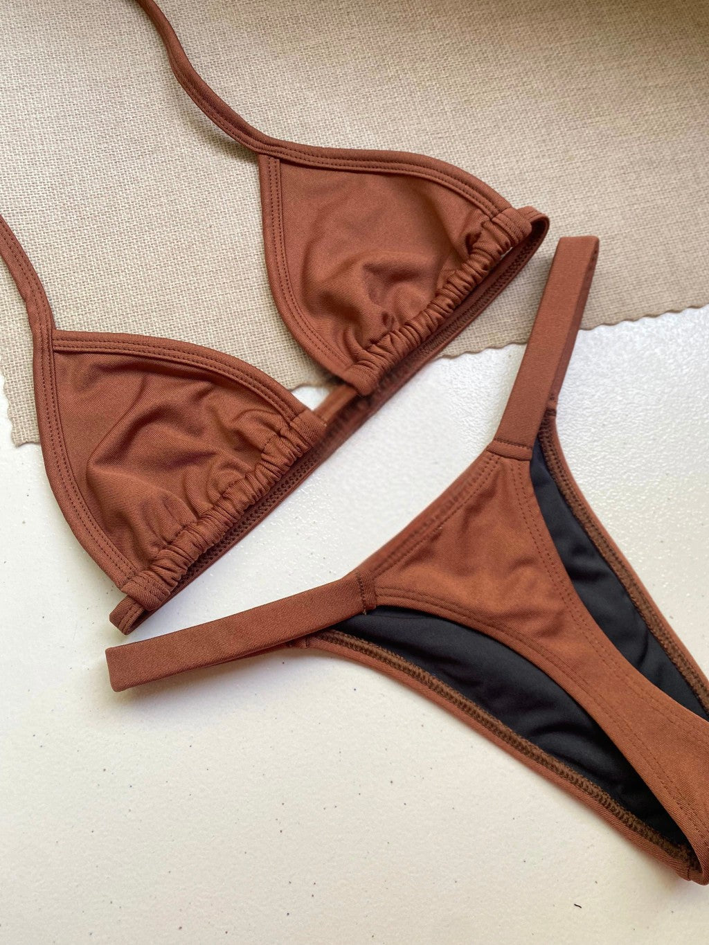 bikini fita de encaixe