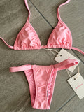 bikini fita rosa bebé