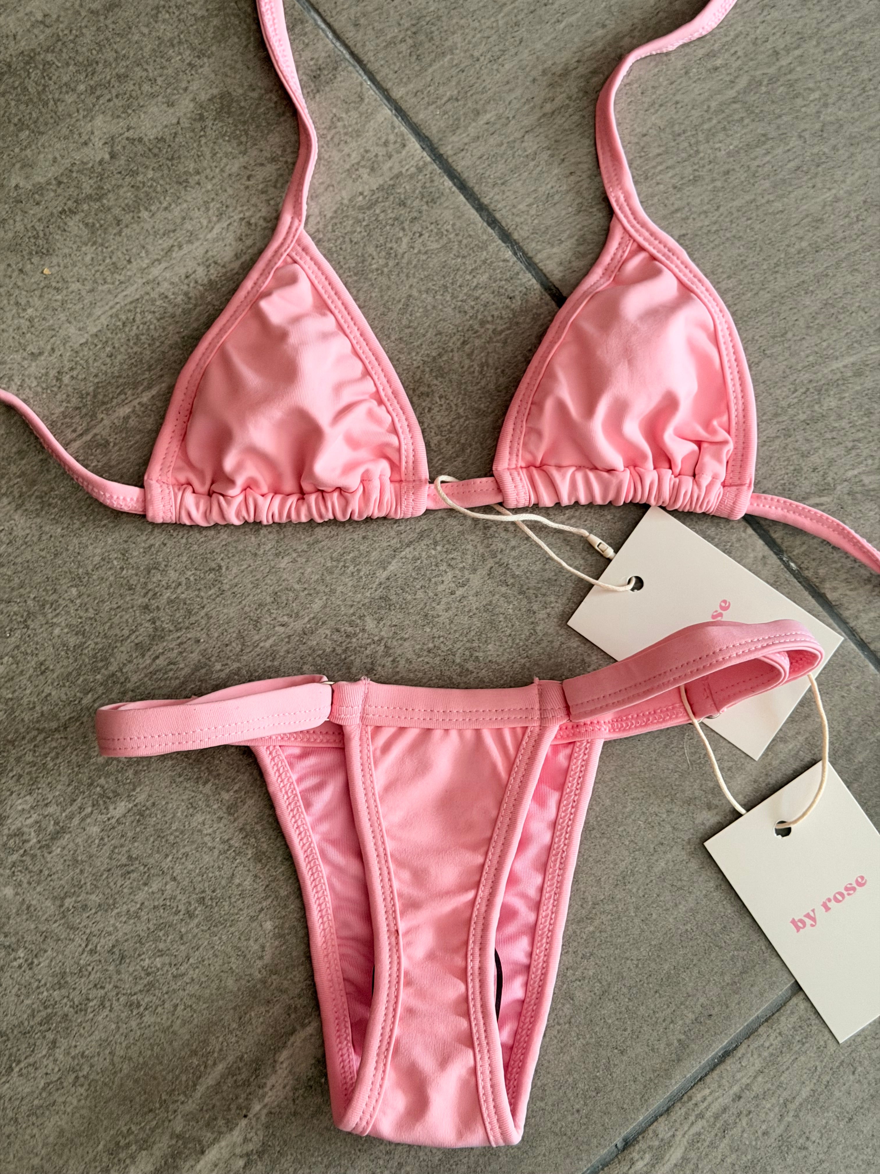 bikini fita rosa bebé