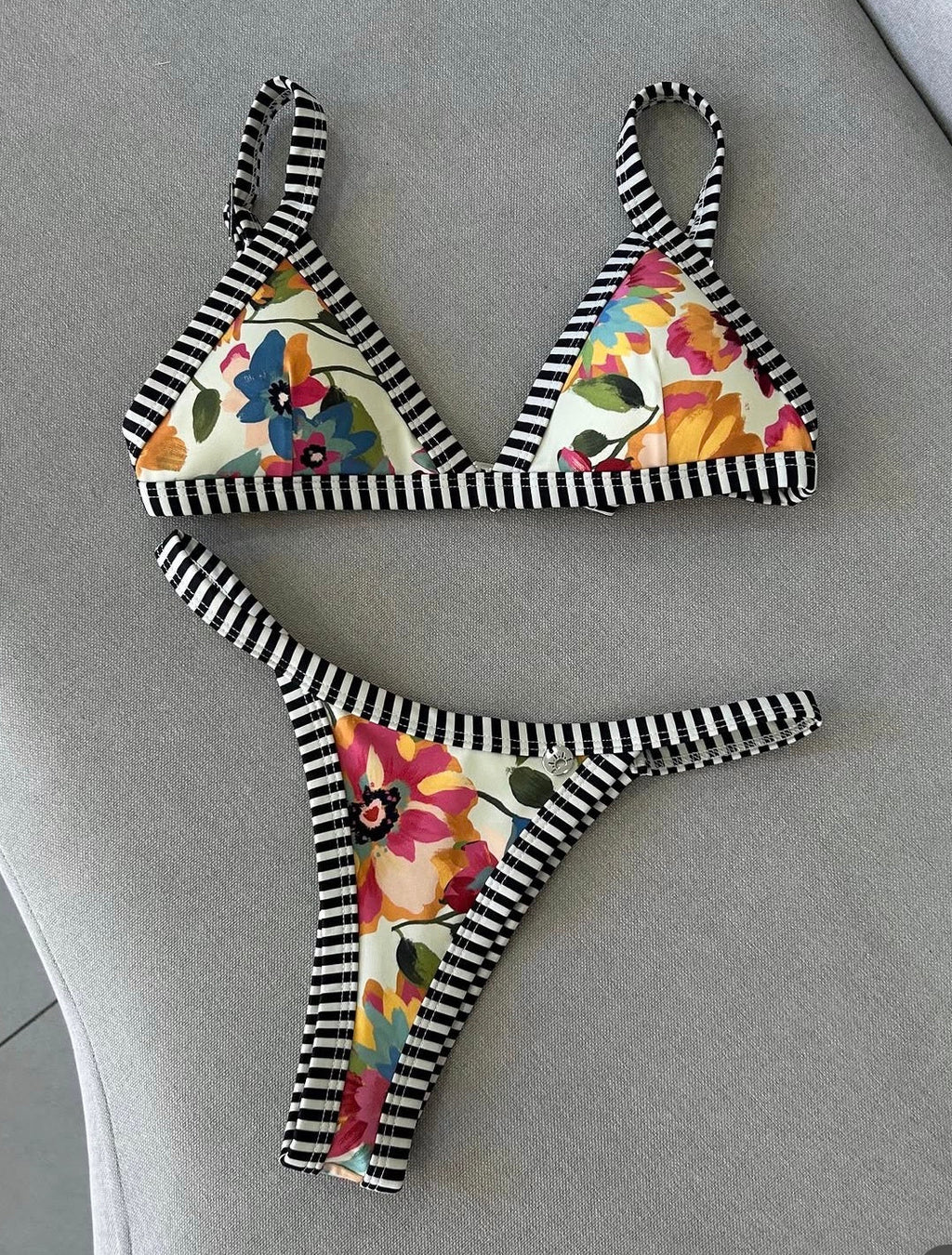 bikini fita fiori