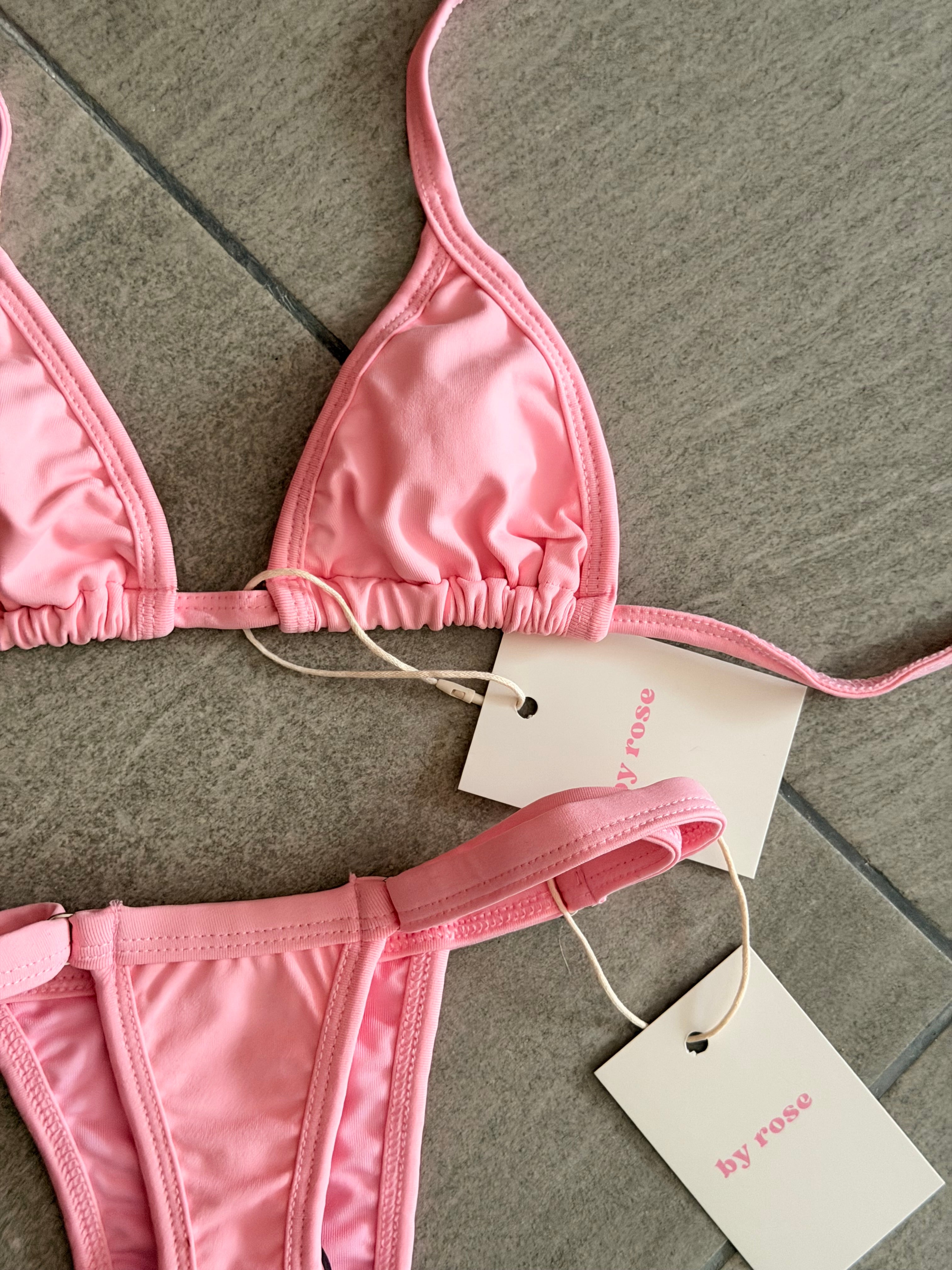 bikini fita rosa bebé