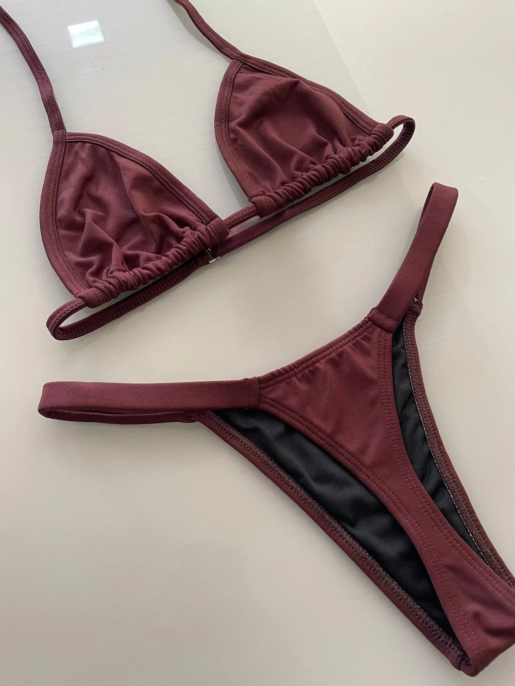 bikini fita de encaixe