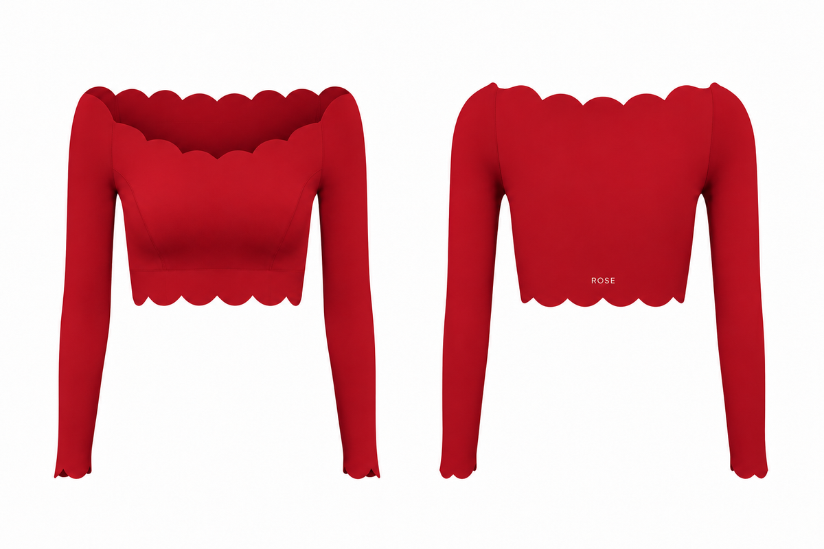 Crush Off Shoulder Long Sleeve Top